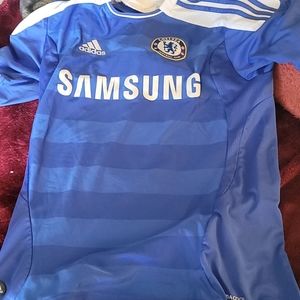 Adidas Chelsea Football Sansung Soccer Jersey
